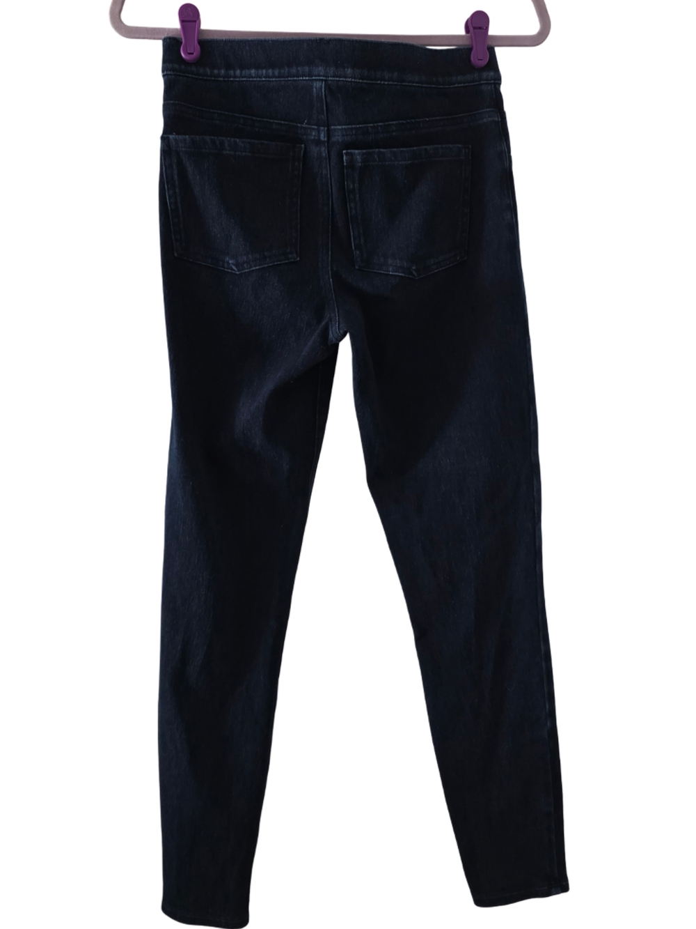 SPANX Dark Blue Slim Stretch Jeggings - Picture 6 of 7